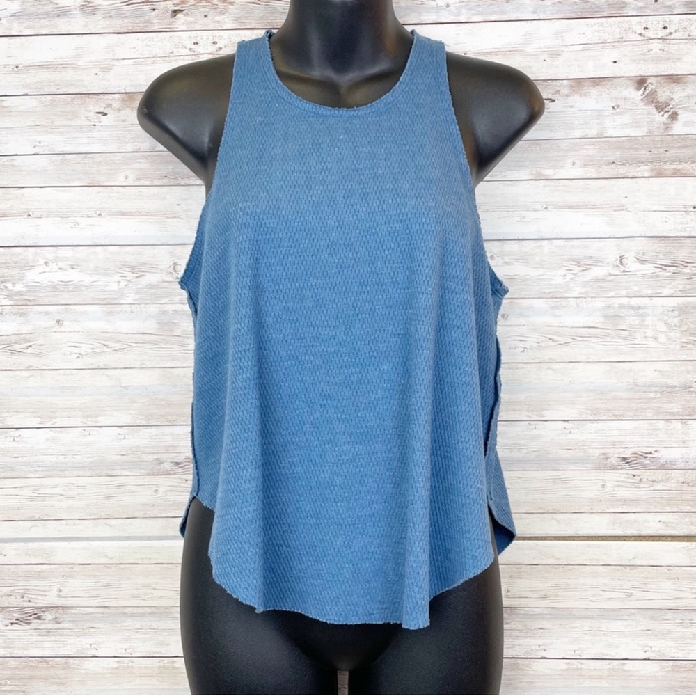 Free People Blue Tank Top - XS
